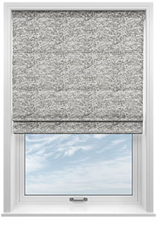 Cyrus Crushed Velvet, Shimmer - Twist&Fit Roman Blind